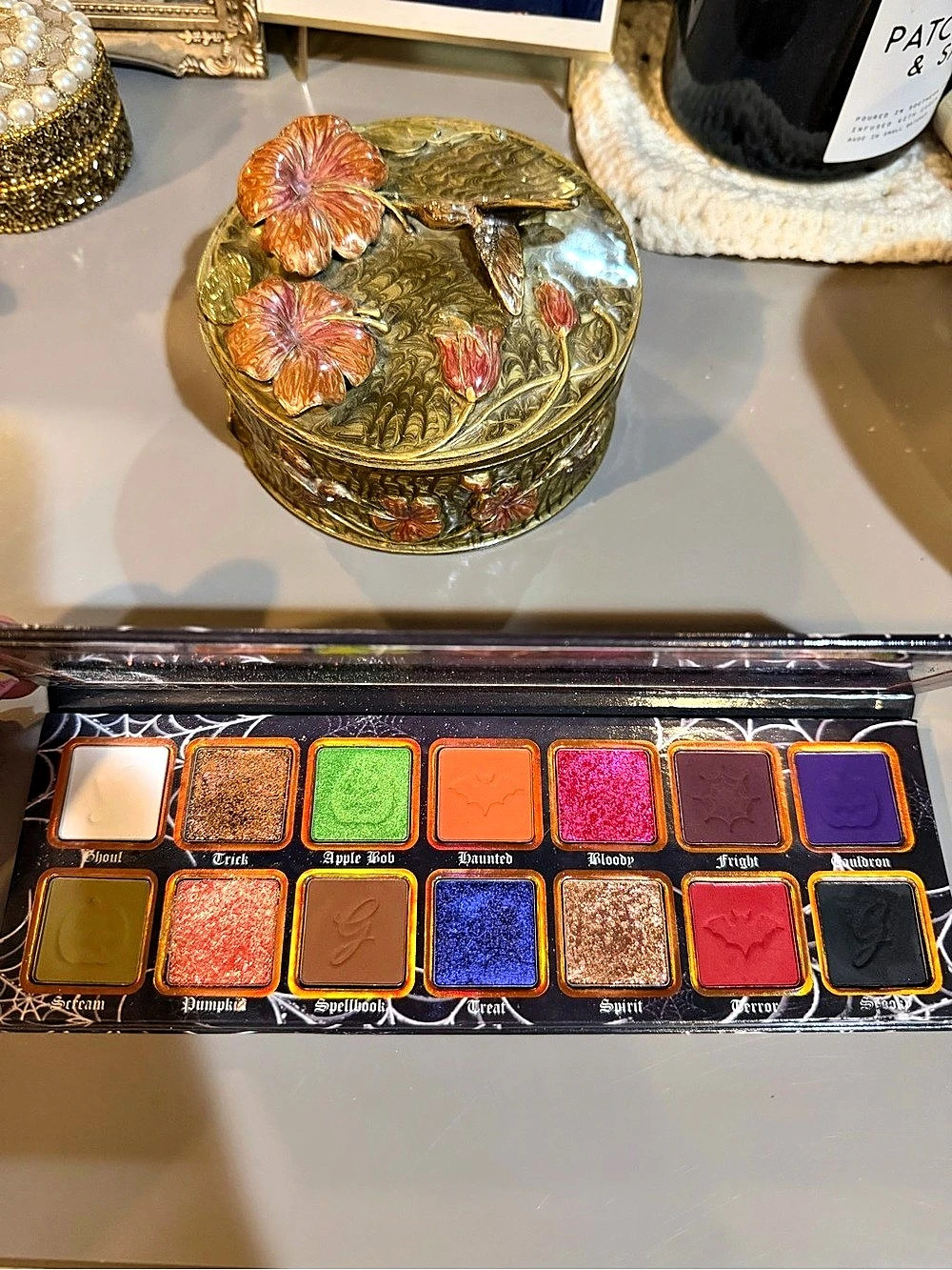 Gourmand Girls Cosmetics Spooked Eyeshadow Palette Multicolor Eyeshadow Palette